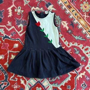 Florence Eiseman Navy Dress